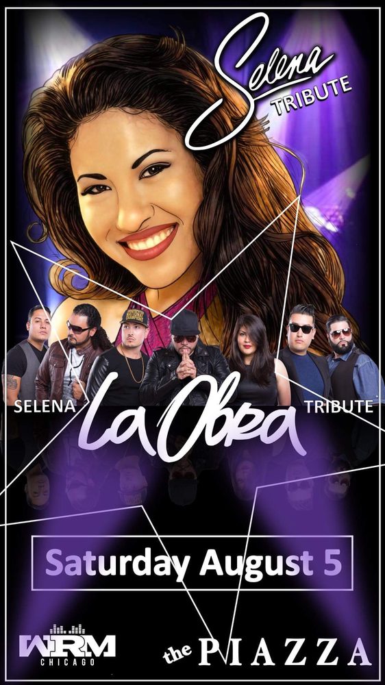 La Obra Selena tribute flyer, The Piazza